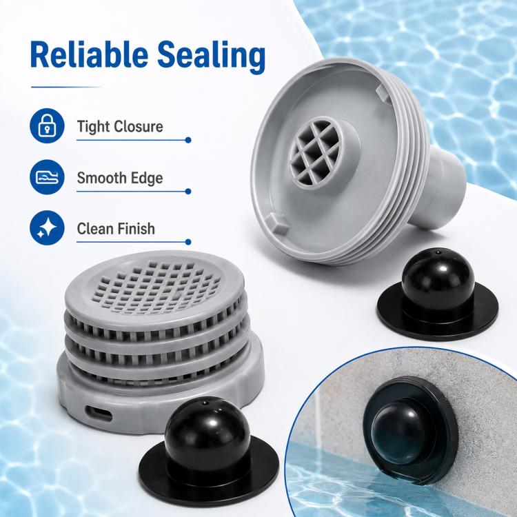 25022E Tappo per foro di ingresso del tubo flessibile per ugello filtro piscina 4 in 1