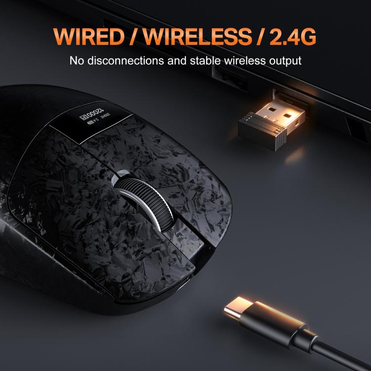 Mouse da gioco ONIKUMA DM08 in fibra di carbonio composita