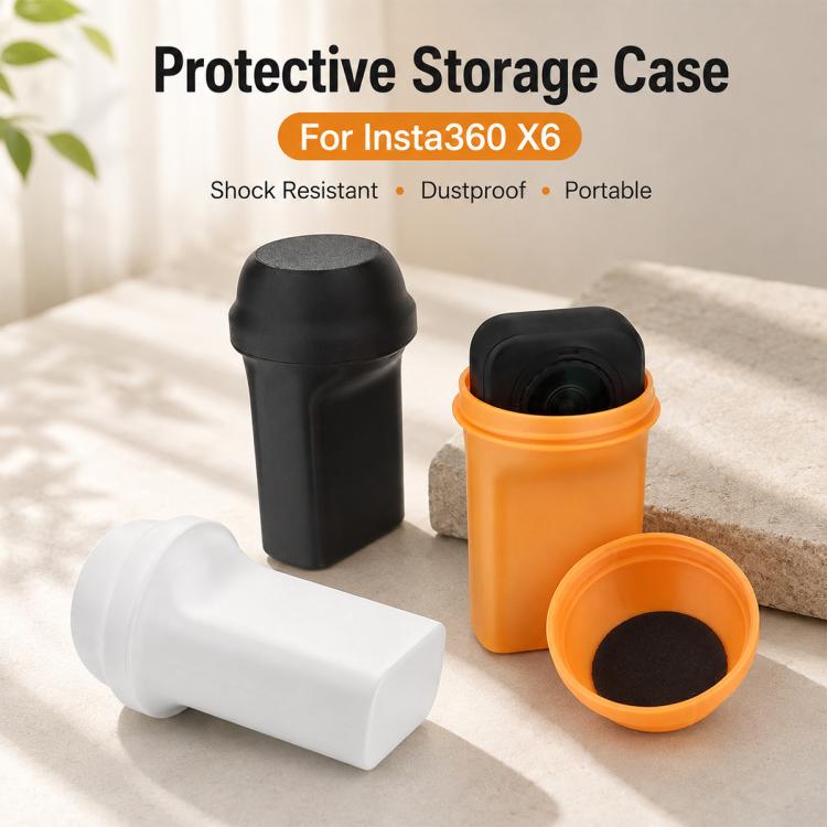 Scatola rigida per trasporto Insta360 X6 in plastica ecologica