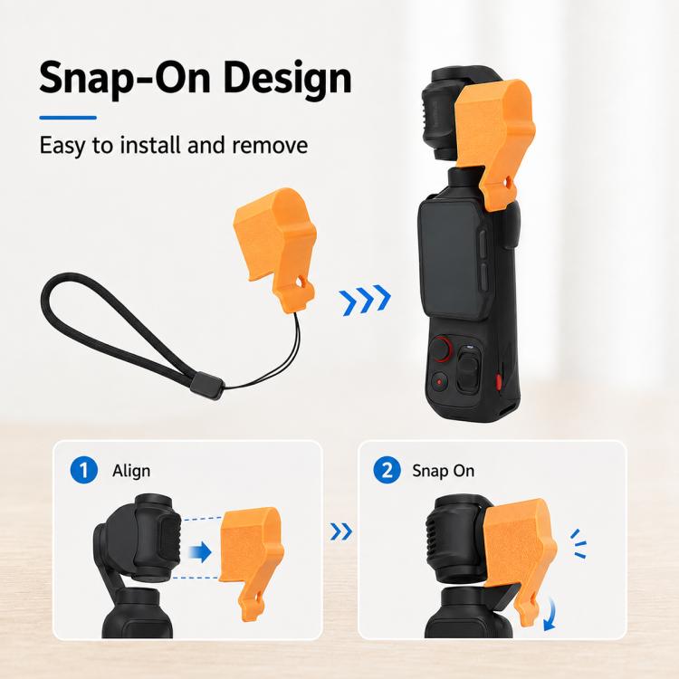 Clip di bloccaggio per gimbal a 3 assi per Insta360 Luna Pro