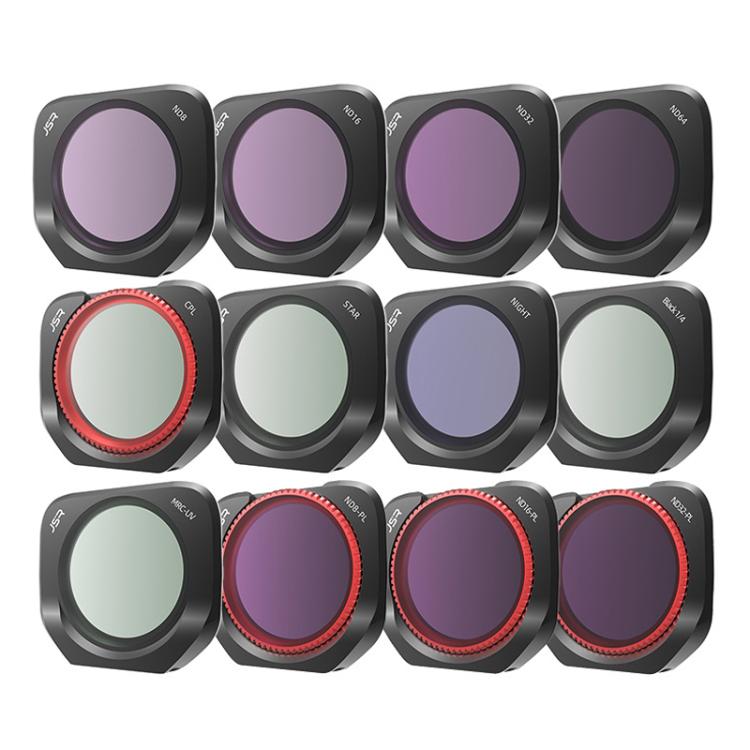 Filtro magnetico a sgancio rapido per obiettivo Insta360 Luna Pro, 8 in 1 Mixed Filter, 12 in 1 Mixed Filter