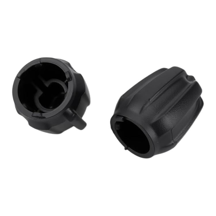 Confezione da 2 pezzi di coprimanopole per la selezione del canale e la regolazione del volume per radio ricetrasmittenti Kenwood NX-340 / NX-240