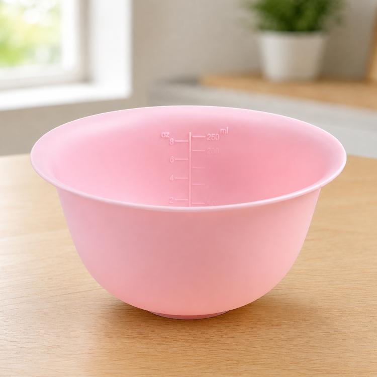 Ciotola per miscelare maschere viso in silicone morbido TPE, Small, Middle, Large