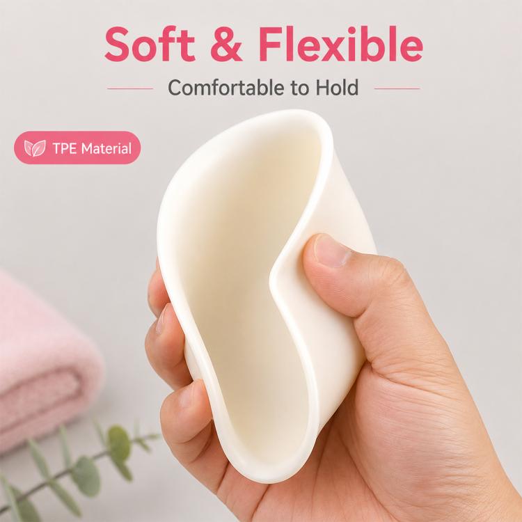 Ciotola per miscelare maschere viso in silicone morbido TPE, Small, Middle, Large