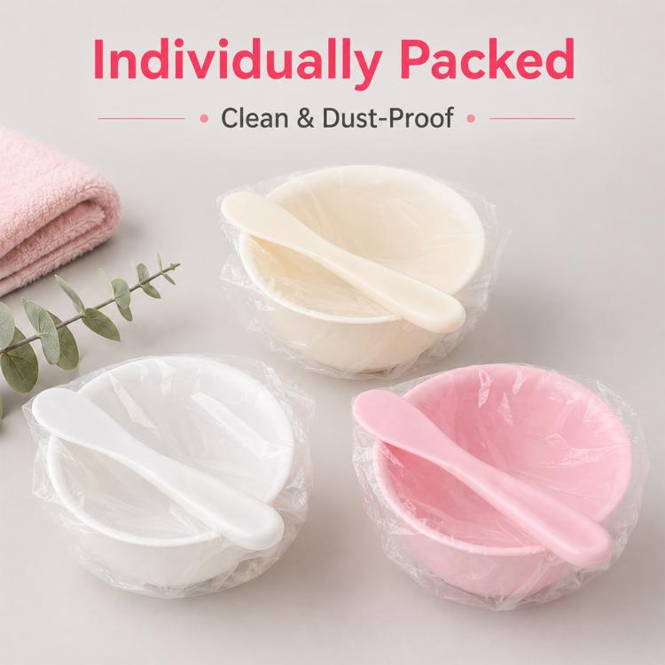 Ciotola per miscelare maschere viso in silicone morbido TPE, Small, Middle, Large