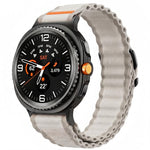 Cinturino per orologio in nylon con texture a onde oceaniche., For Galaxy Watch9 / 8 / 8 Classic