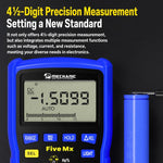 Multimetro digitale intelligente MECHANIC Five Mx con display e temperatura
