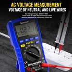 Multimetro digitale intelligente MECHANIC Five Mx con display e temperatura