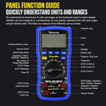 Multimetro digitale intelligente MECHANIC Five Mx con display e temperatura