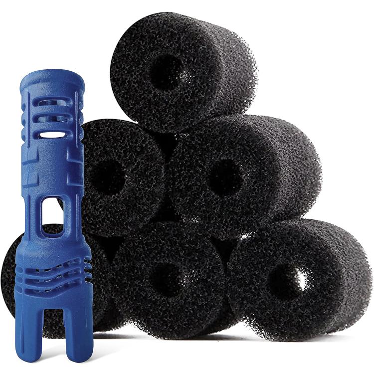 TSP10 Detergente con 6 spugne nere per Zodiac Polaris TailSweep Pro