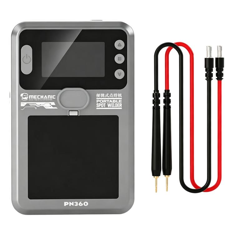 Saldatrice a punti a batteria portatile MECHANIC PN360 manuale/automatica a doppio impulso con display digitale., MECHANIC PN360