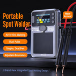 Saldatrice a punti a batteria portatile MECHANIC PN360 manuale/automatica a doppio impulso con display digitale., MECHANIC PN360