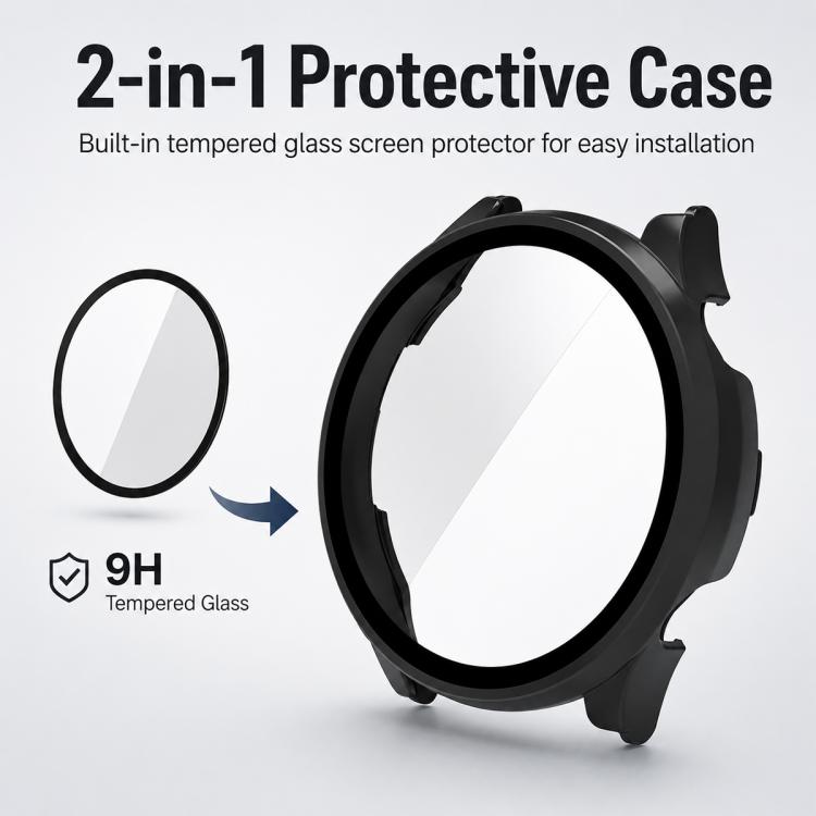 Custodia protettiva per orologio xDfind con pellicola temperata integrata in PC, For Xiaomi Haylou Solar Plus RT3