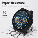 Custodia protettiva per orologio xDfind con pellicola temperata integrata in PC, For Xiaomi Haylou Solar Plus RT3