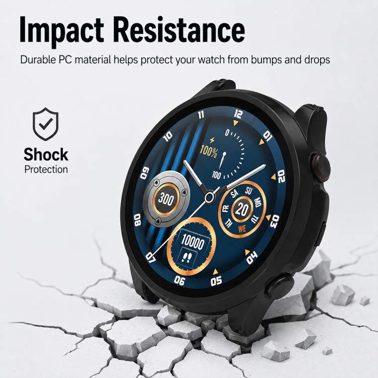 Custodia protettiva per orologio xDfind con pellicola temperata integrata in PC, For Xiaomi Haylou Solar Plus RT3