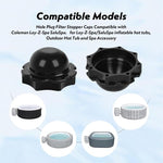 Confezione da 4 tappi di chiusura per piscina LAY-Z-SPA, codice P6575.