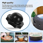 Confezione da 4 tappi di chiusura per piscina LAY-Z-SPA, codice P6575.