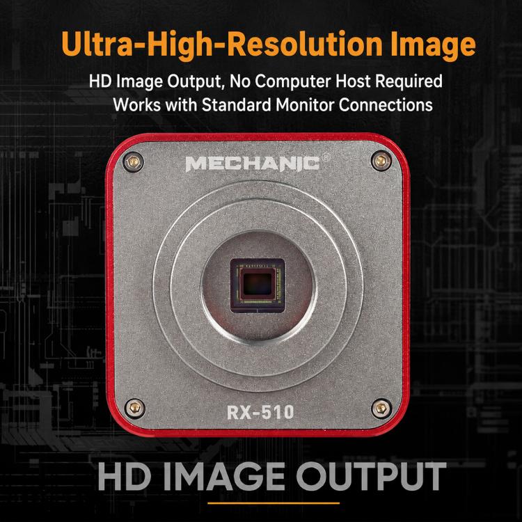 Telecamera per microscopio industriale MECHANIC RX-510 HD 5100MP