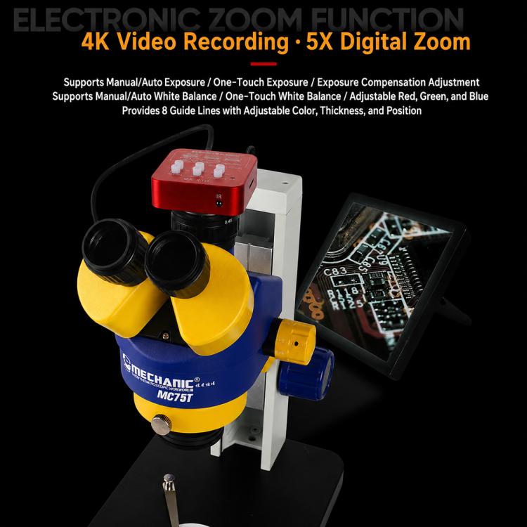 Telecamera per microscopio industriale MECHANIC RX-510 HD 5100MP