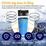 Guarnizione di ricambio O-ring per filtro acqua blu grande Pentek 151122
