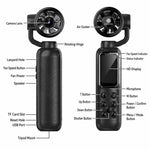 Videocamera portatile per vlog con schermo IPS da 1,47 pollici e risoluzione HD