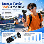 Videocamera portatile per vlog con schermo IPS da 1,47 pollici e risoluzione HD