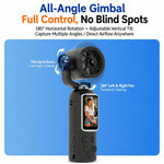 Videocamera portatile per vlog con schermo IPS da 1,47 pollici e risoluzione HD