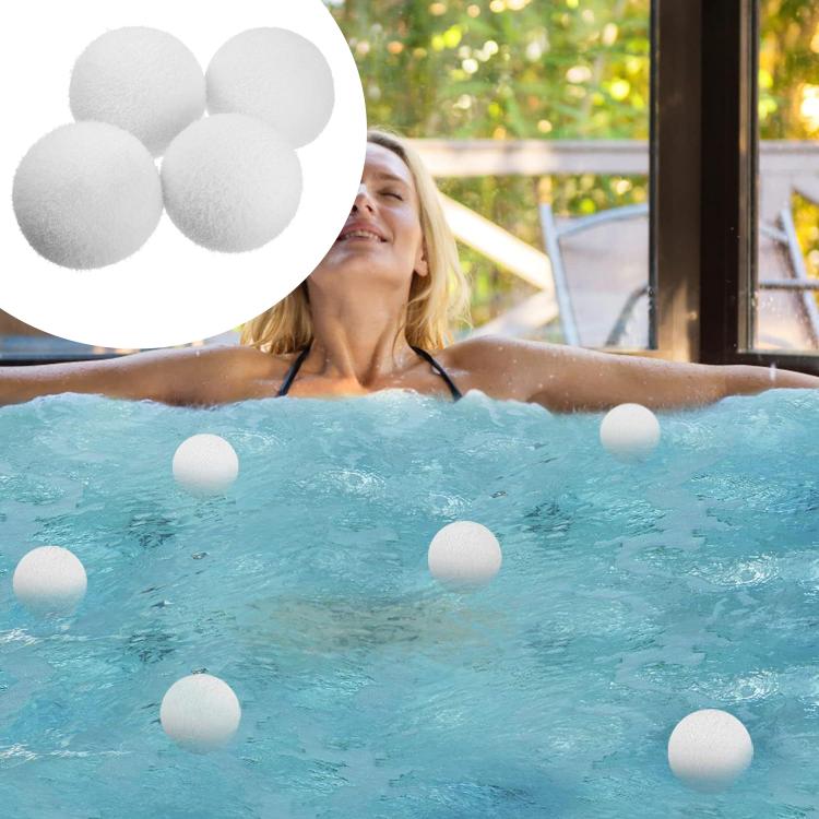 Confezione da 4 spugne filtranti assorbenti per olio riutilizzabili da 7,6 cm (3 pollici)