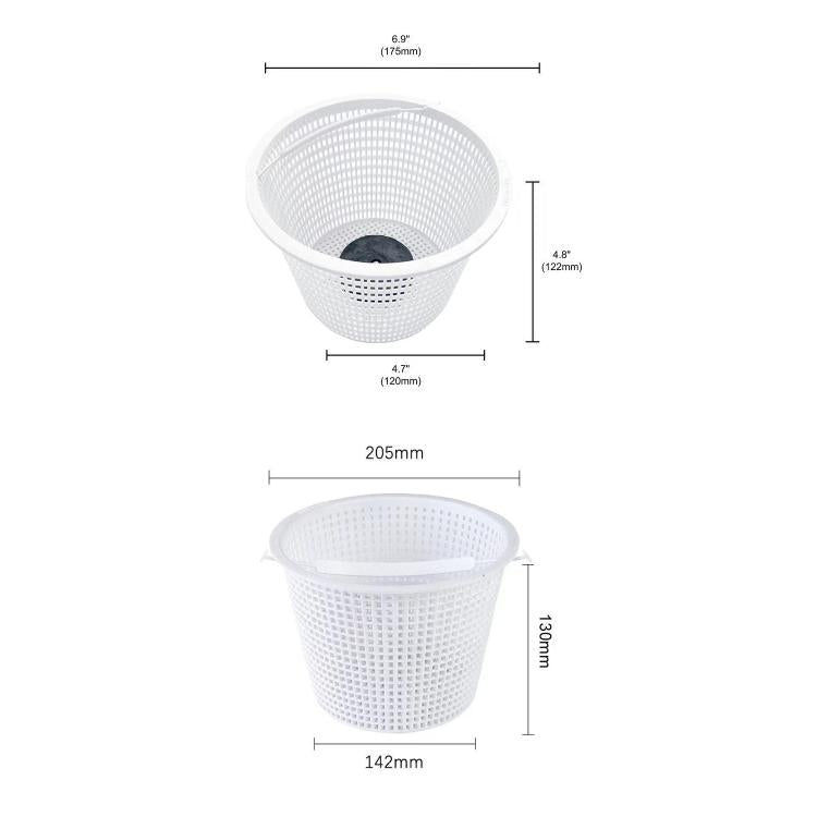 Cestello di ricambio per pompa skimmer da piscina SP1070 con peso aggiuntivo, Large, Small