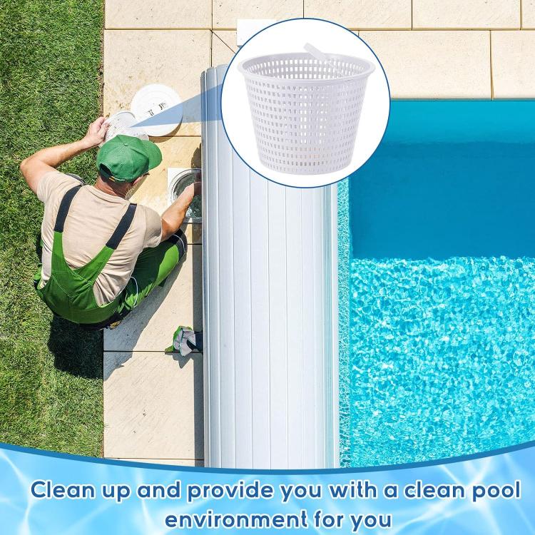 Cestello di ricambio per pompa skimmer da piscina SP1070 con peso aggiuntivo, Large, Small