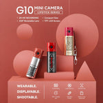 Mini fotocamera a pollice G10 in stile rossetto con registrazione 2K