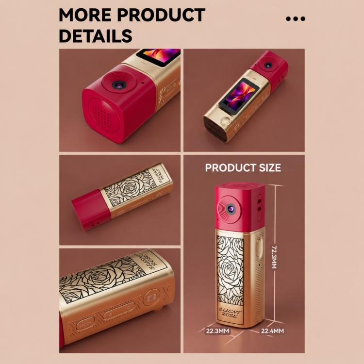 Mini fotocamera a pollice G10 in stile rossetto con registrazione 2K