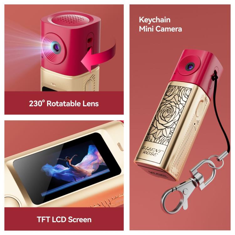 Mini fotocamera a pollice G10 in stile rossetto con registrazione 2K