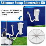 Coperchio di scarico per piscina con guarnizione per pompa a sabbia SFX1000/SFX1500S