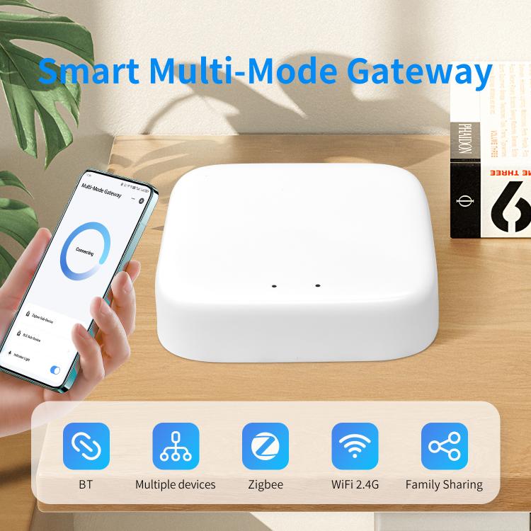 Gateway wireless multimodale Tuya per casa intelligente Wi-Fi Bluetooth Zigbee