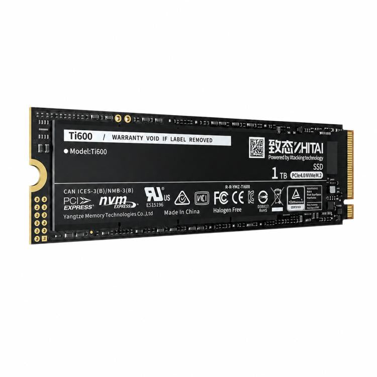 SSD ZHITAI YMTC Ti600 M.2 2280 PCIe 4.0 NVMe 1TB 2TB