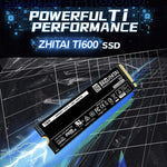 SSD ZHITAI YMTC Ti600 M.2 2280 PCIe 4.0 NVMe 1TB 2TB