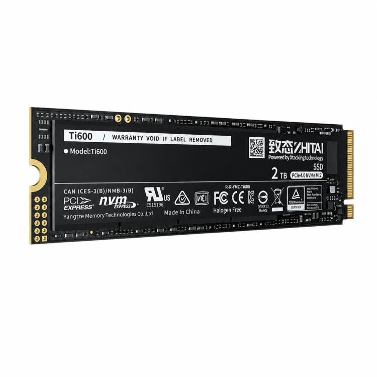SSD ZHITAI YMTC Ti600 M.2 2280 PCIe 4.0 NVMe 1TB 2TB