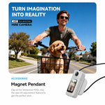 Action camera HD WiFi con schermo IPS da 1,47 pollici girevole magneticamente