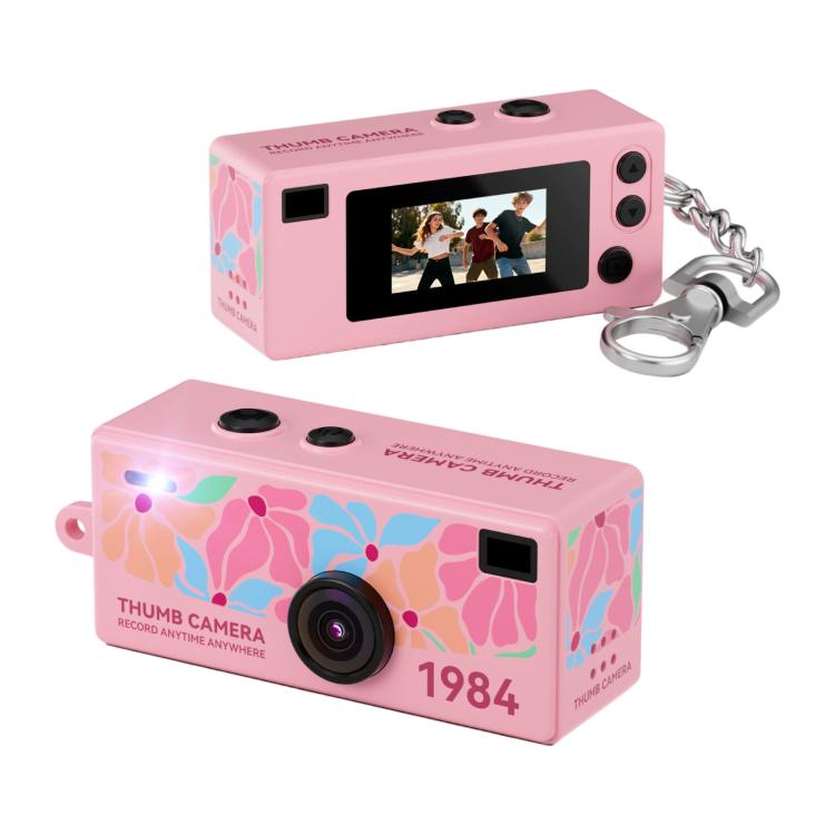 Mini videocamera portatile 1080p con funzione torcia e filtri creativi
