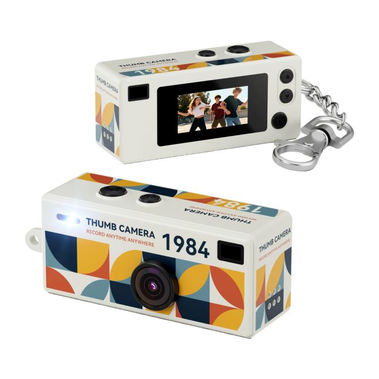 Mini videocamera portatile 1080p con funzione torcia e filtri creativi