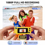 Mini videocamera portatile 1080p con funzione torcia e filtri creativi