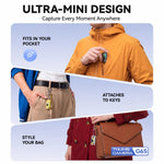 Mini videocamera portatile 1080p con funzione torcia e filtri creativi