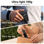 Videocamera sportiva portatile con schermo IPS da 1,9 pollici e risoluzione 2K