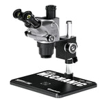 Microscopio stereoscopico trinoculare MECHANIC D67T-B11 con zoom ottico 6,5-75X