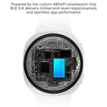 Smartwatch W9 Mini da 1,29 pollici con schermo IPS rotondo, versione in lingua straniera e supporto per il test della glicemia.
