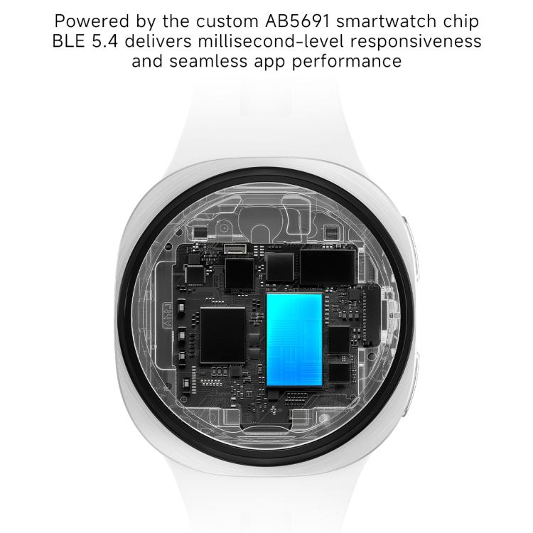 Smartwatch W9 Mini da 1,29 pollici con schermo IPS rotondo, versione in lingua straniera e supporto per il test della glicemia.