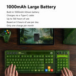 Tastierino numerico meccanico 2 in 1 8BitDo Retro18 Clear Green