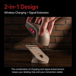 Mouse wireless 8BitDo Retro R8-C64 Edition con base di ricarica