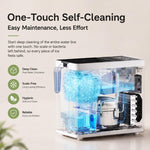 Mini fabbricatore di ghiaccio intelligente portatile completamente automatico a forma di proiettile, EU Plug, US Plug, UK Plug, AU Plug